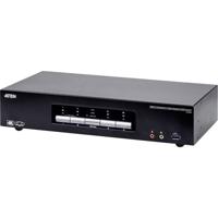 ATEN CS1964 4-poorts USB 3.0 4K DisplayPort KVM switch met 3-voudige weergave - thumbnail