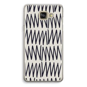 Marrakech Zigzag: Samsung Galaxy A5 (2016) Transparant Hoesje