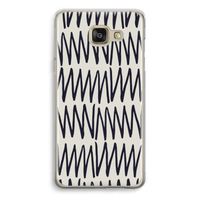 Marrakech Zigzag: Samsung Galaxy A5 (2016) Transparant Hoesje