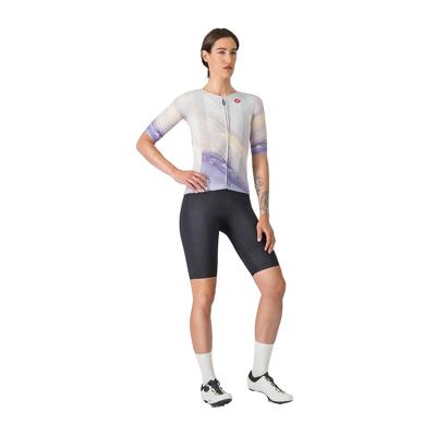 Castelli Aero pro 8s w jersey paars dames