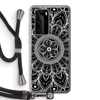 Roses Are Red: Huawei P40 Pro Transparant Hoesje met koord