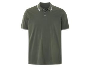 LIVERGY Heren poloshirt - plus size (Groen, XXL)