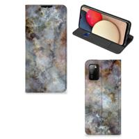 Samsung Galaxy M02s | A02s | Standcase | Marmer Grijs