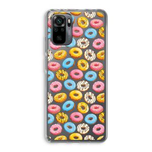 Pink donuts: Xiaomi Redmi Note 10 Pro Transparant Hoesje