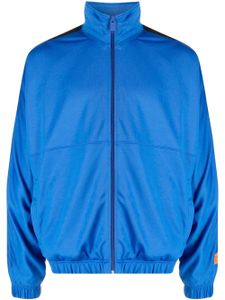 Heron Preston veste de sport à bande logo - Bleu