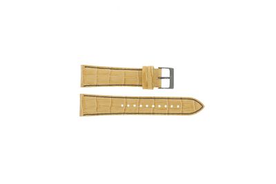 Horlogeband Seiko 7T92-0NK0 / SNDD69P1 / L08C012N0 Leder Lichtbruin 22mm