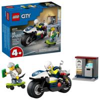 LEGO CITY 60455 Politie achtervolging met motorfiets - thumbnail