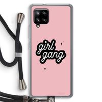 Girl Gang: Samsung Galaxy A42 5G Transparant Hoesje met koord