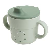 Done By Deer tuitbeker vrolijke stippen groen, 215ml