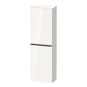 Hoge Kast Duravit D-Neo Kolomkast Wand 132 cm Linksdraaiend Hoogglans Wit