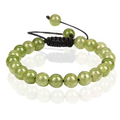 Memphis No.3 Dames Armband - 8mm Olive Memphis No.3 Dames Armband - 8mm Olive