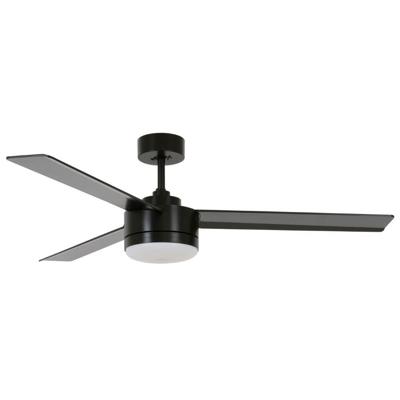 Beacon Zwarte ventilator met lampLagoon Ø 132cm IP55 - 213033