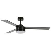 Beacon Zwarte ventilator met lampLagoon Ø 132cm IP55 - 213033