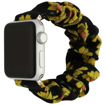 Apple Watch Nylon Scrunchie Band - Zonnebloem - 44, 45, 46 & 49mm - ML Apple Watch Nylon Scrunchie Band - Zonnebloem - 44, 45, 46 & 49mm - ML