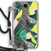 Fantasie jungle: LG K10 (2017) Transparant Hoesje met koord