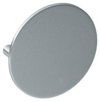 Blindrozet (afdek) paar SF rvs mat