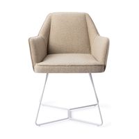 Jesper Home Tome eetkamerstoel beehive white Great Greige