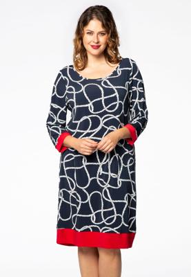 Yoek Jurk SAILOR | Blauw | Maat 58/60