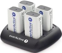 9V Batterijlader everActive NC109 zonder batterijen