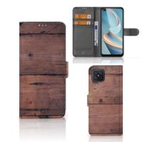 OPPO Reno4 Z | Book Style Case | Old Wood