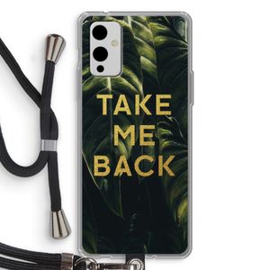 Take me back: OnePlus 9 Transparant Hoesje met koord