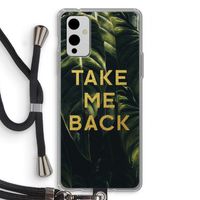 Take me back: OnePlus 9 Transparant Hoesje met koord