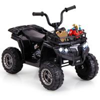 6V Elektrische Quad Voor Kinderen Met Vooruit- en Achteruitfunctie-Zwart