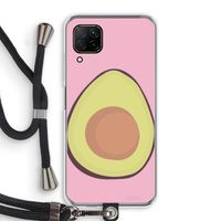 Avocado: Huawei P40 Lite Transparant Hoesje met koord