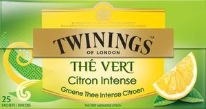 Twinings Groene thee citroen (25 Zakjes)