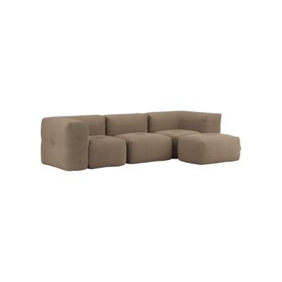 Soft Sofa Indoor - 3 Seater - Brun - SACKit