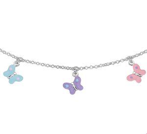 TFT Zilveren Ketting Vlinder 1,5 mm x 35 + 3 cm
