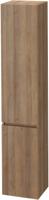 Saqu Terra hoge kast links greeploos 35x35x176cm denver eiken