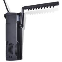 VidaXL Aquariumfilterpomp met actief koolstof 600 l/u