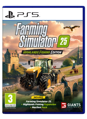 PS5 Farming Simulator 25: Highlands Fishing Edition