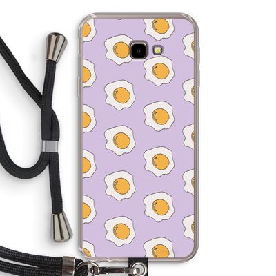 Bacon to my eggs #1: Samsung Galaxy J4 Plus Transparant Hoesje met koord