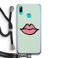 Kusje: Huawei P Smart (2019) Transparant Hoesje met koord
