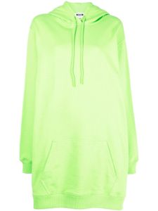 MSGM robe-pull à logo imprimé - Vert