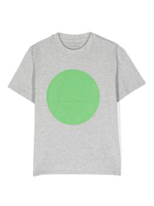 Stella McCartney Kids t-shirt en coton à logo imprimé - Gris