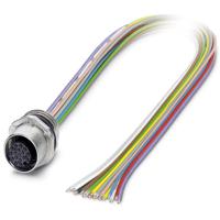 Phoenix Contact 1556294 Sensor/actuator inbouwconnector M12 Aantal polen: 17 Bus, inbouw 0.50 m 1 stuk(s) - thumbnail