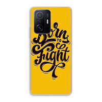 Born to Fight: Xiaomi 11T Pro Transparant Hoesje