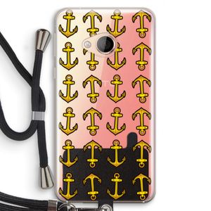 Musketon Anchor: HTC U Play Transparant Hoesje met koord