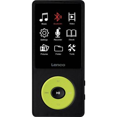 Lenco Xemio-860GN - MP3/MP4-Spieler mit Bluetooth® und 8 GB internem Speicher - Grün Discman
