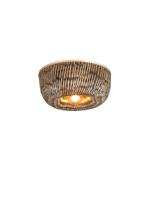 GOOD&MOJO Plafondlamp 'Barbados' Bamboe, 35cm, kleur Naturel/Bruin