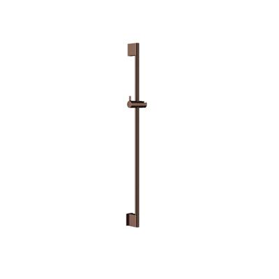 Hotbath Glijstang - 90cm - geïntegreerde waterinlaat - rond - PVD - Geborsteld koper M305BCP
