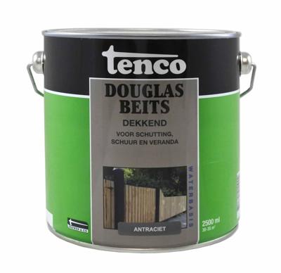 Douglas beits dekkend antraciet 2,5l verf/beits - Tenco