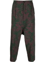 Pierre-Louis Mascia pantalon à fleurs - Vert