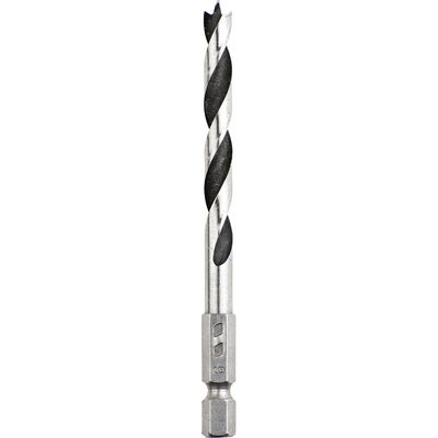 KWB Houtspiraalboor met zeskanthouder 1/4'', 3mm boren