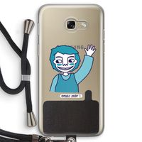 Zwaai: Samsung Galaxy A5 (2017) Transparant Hoesje met koord