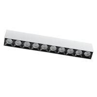 Lyora Witte opbouwspotMidi Led 10x1 leds - 4000K - 10053