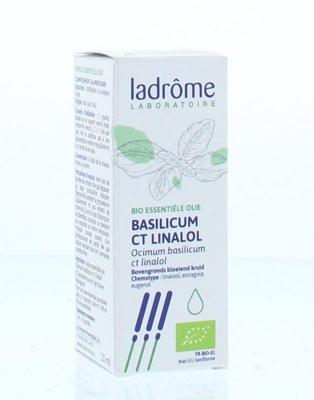 Ladrome Basilicum olie bio 10 Milliliter